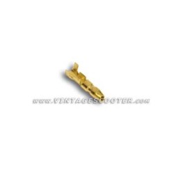 Cosse ronde male à sertir Laiton 3,9 mm 